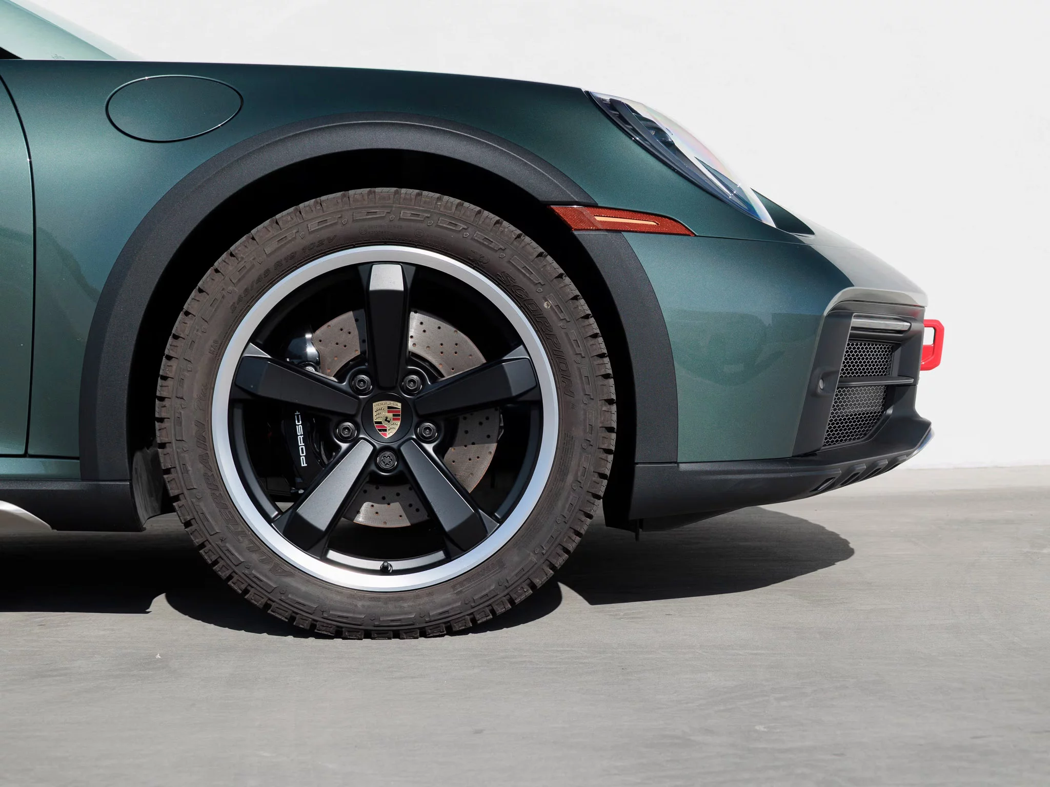 Malachite Green Metallic Porsche 911 Dakar