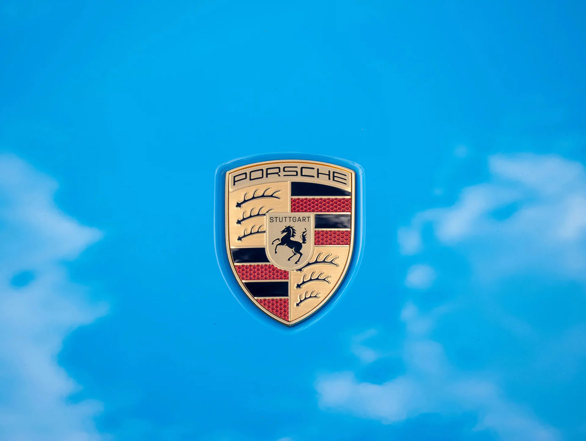 Riviera Blue Porsche Macan Electric