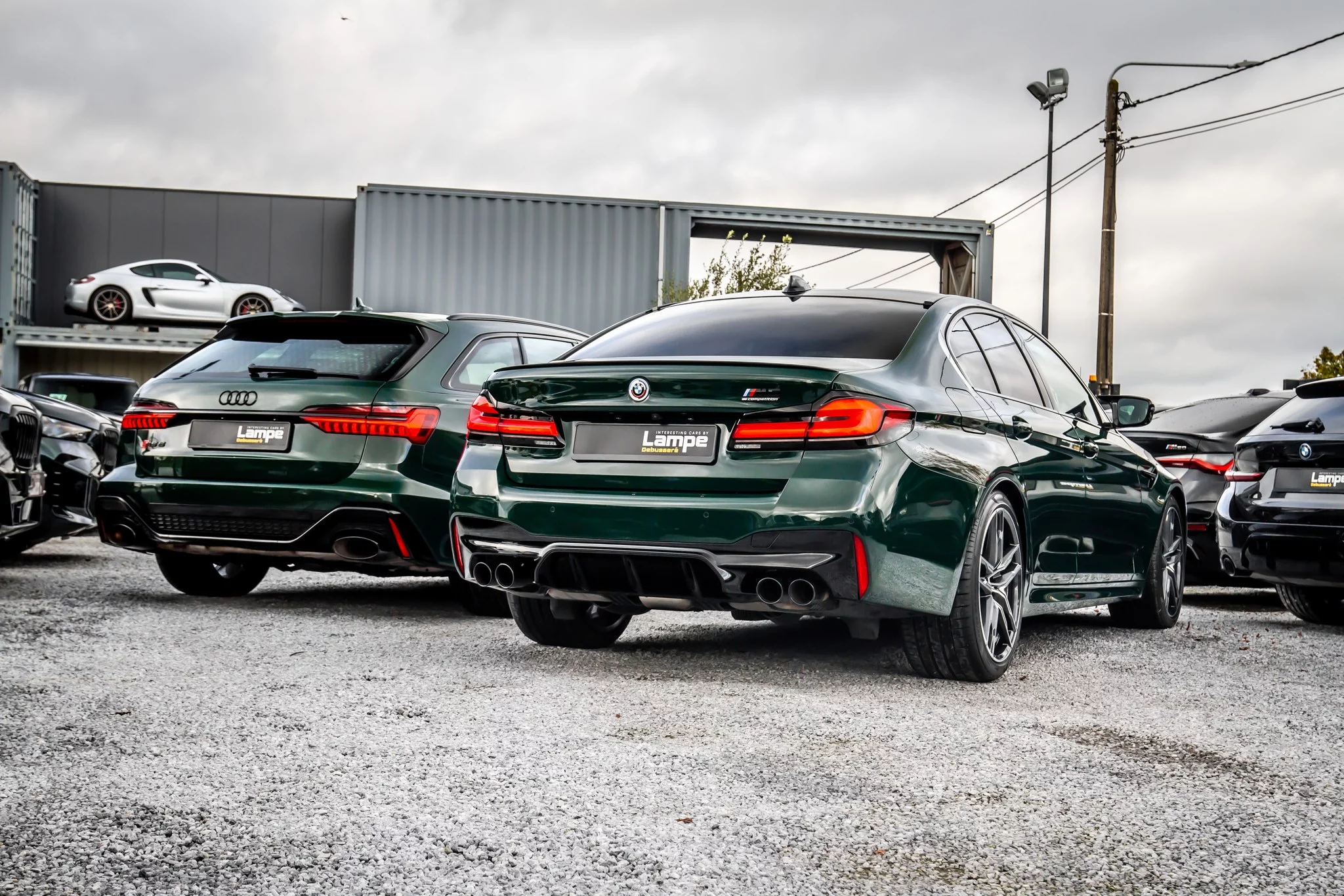 Goodwood Green vs British Racing Green