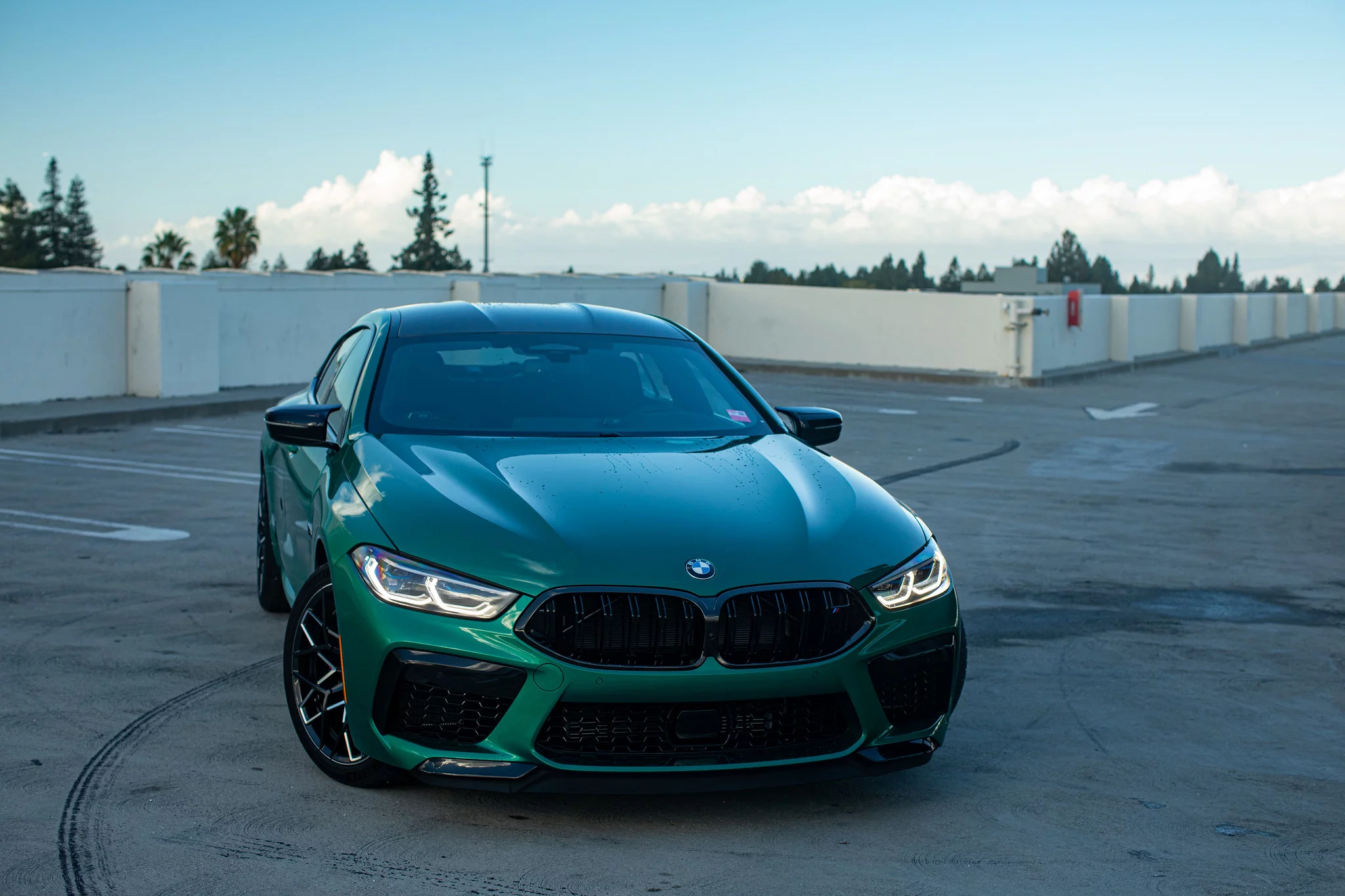 Isle of Man Green BMW M8