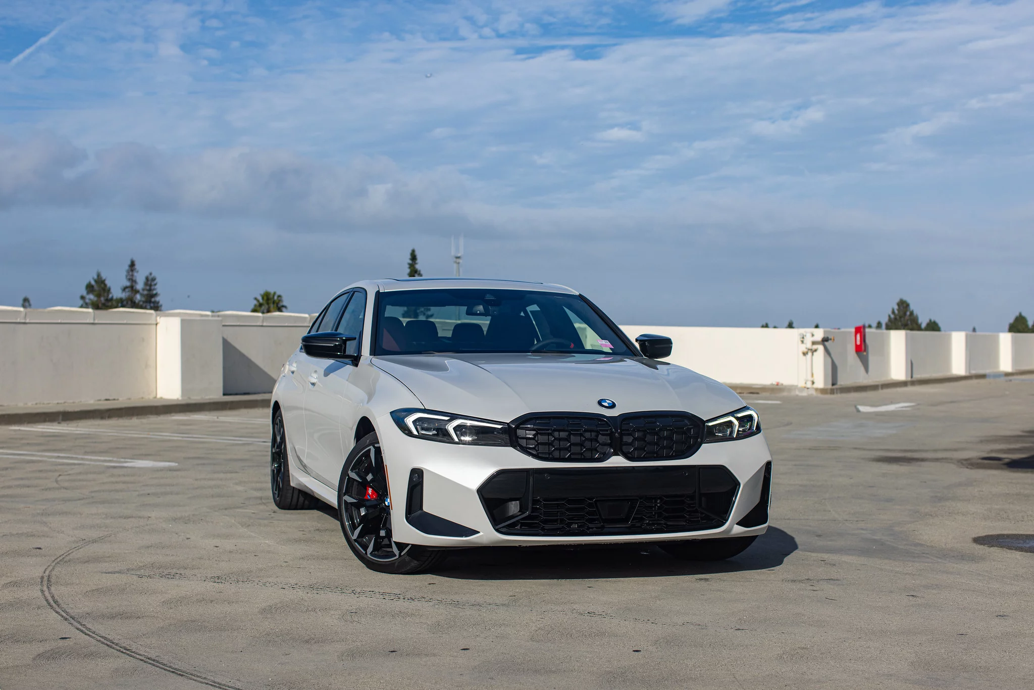 Mineral White BMW 3 Series
