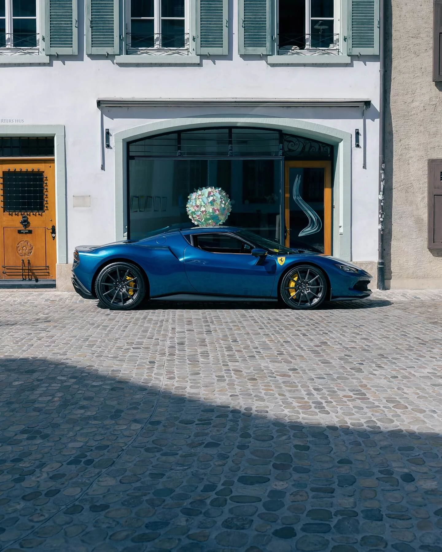 Blu Abu Dhabi Ferrari 296