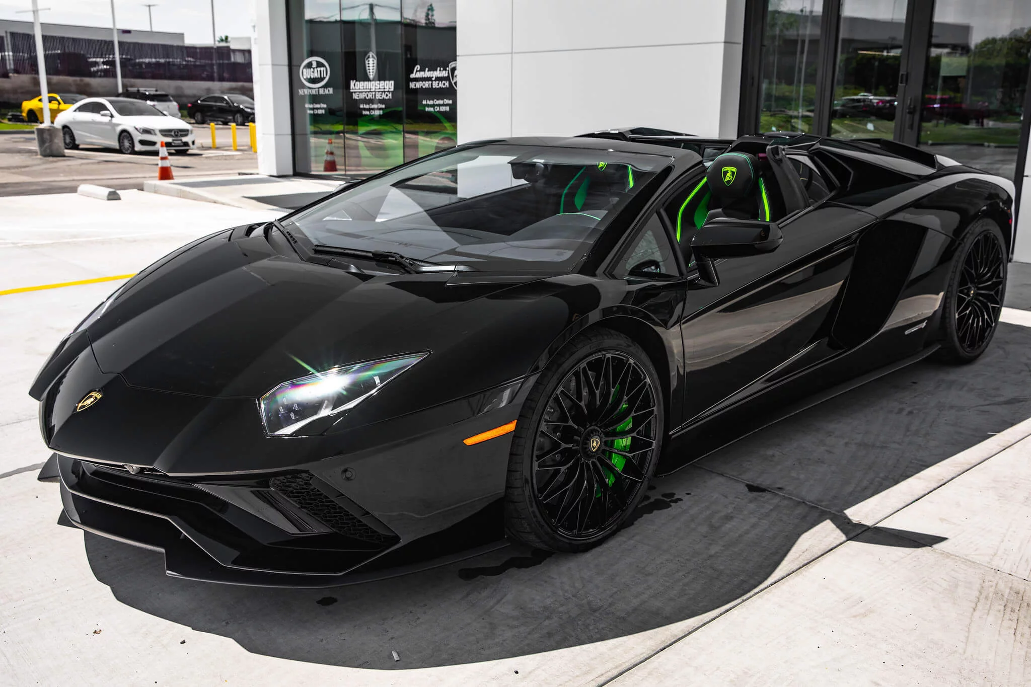 Nero Aldebaran Lamborghini Aventador