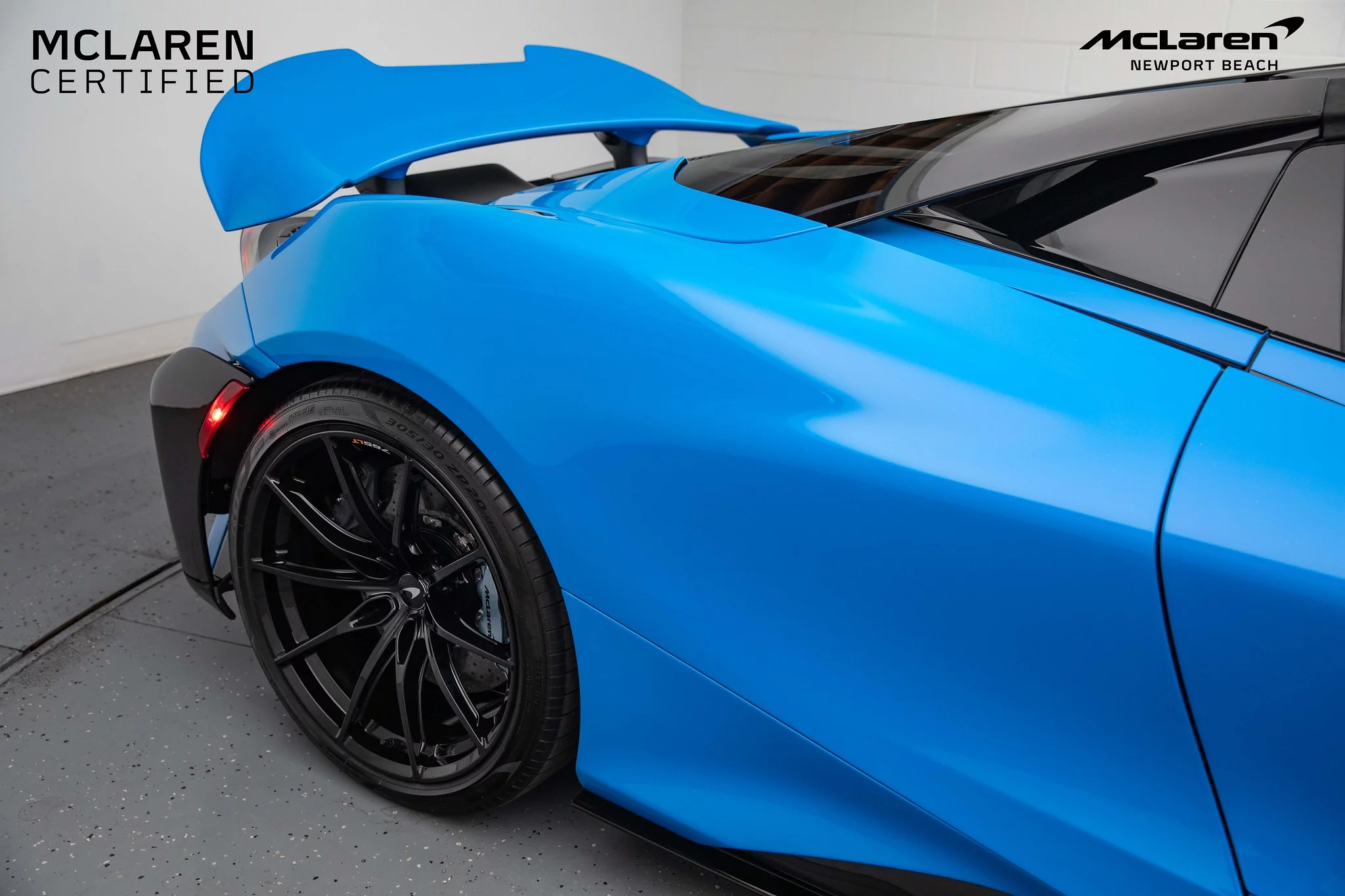 Ambit Blue McLaren 765LT
