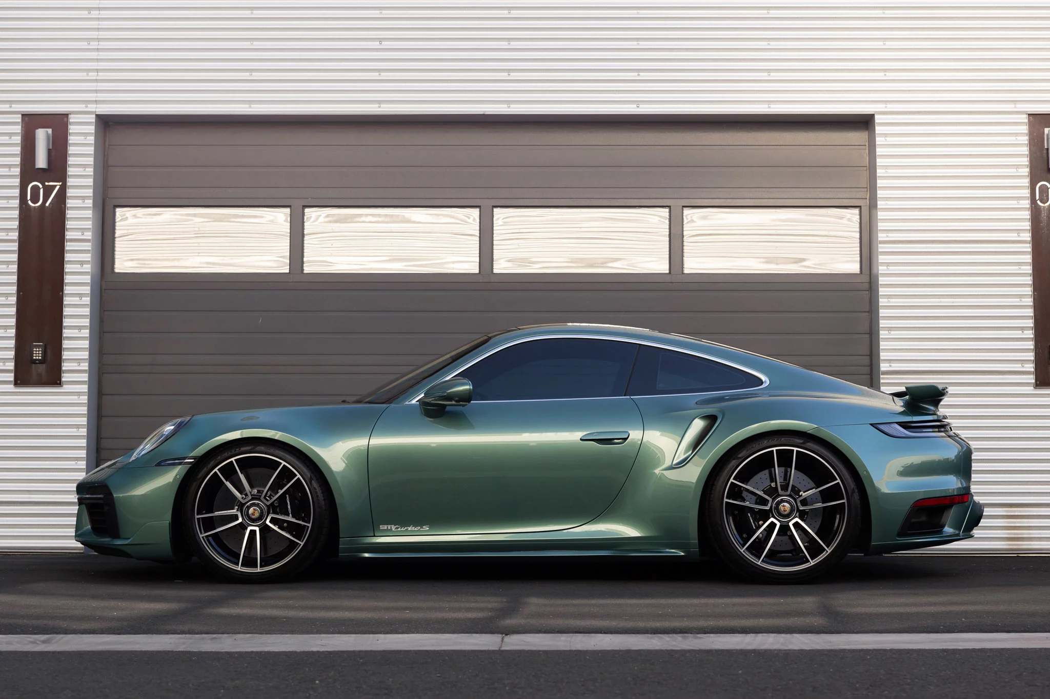 Racing Green Metallic Porsche 911 Turbo