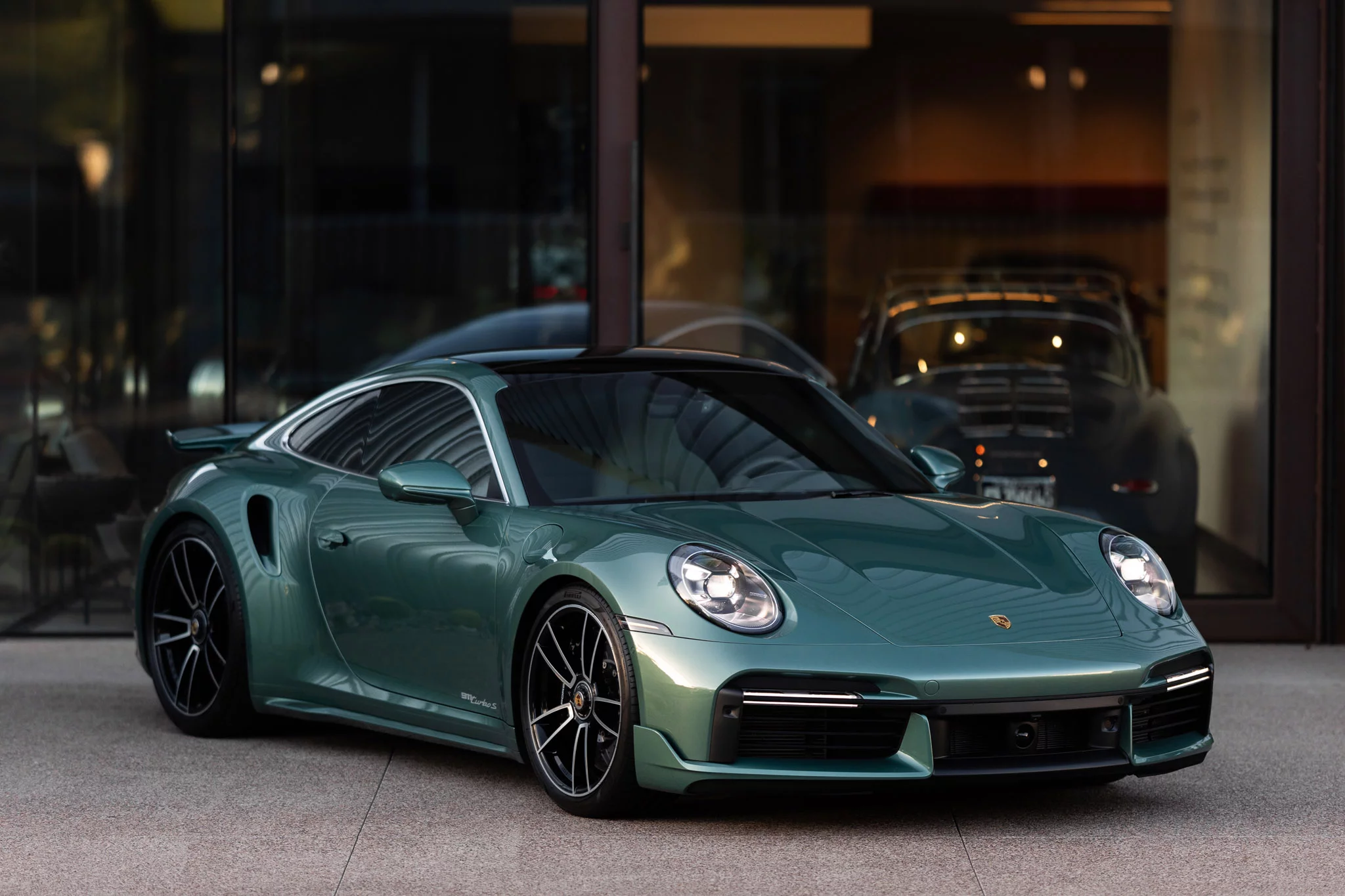 Racing Green Metallic Porsche 911 Turbo