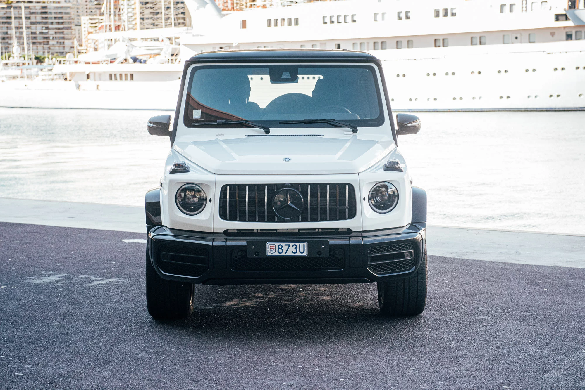 Polar White Mercedes-AMG G 63