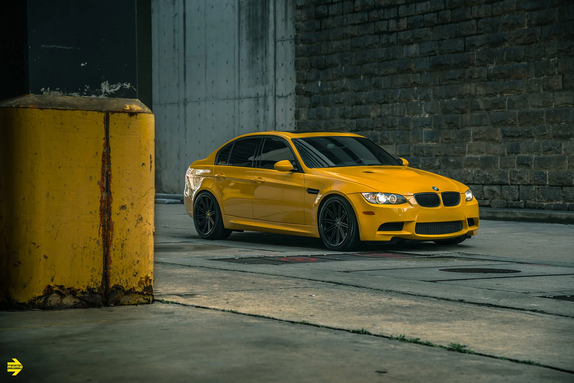 Atacama Yellow BMW M3