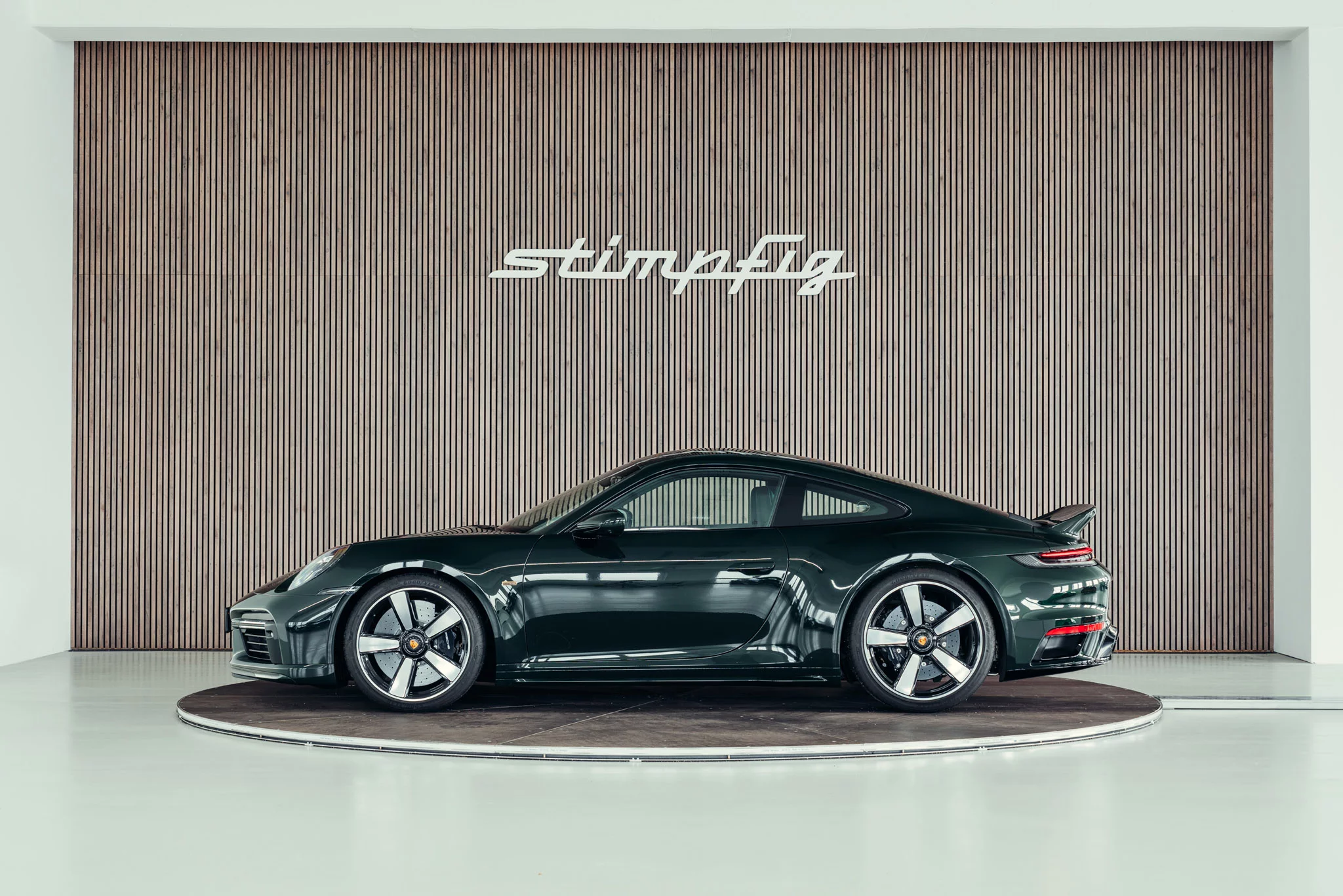 Brewster Green Porsche 911 Sport Classic