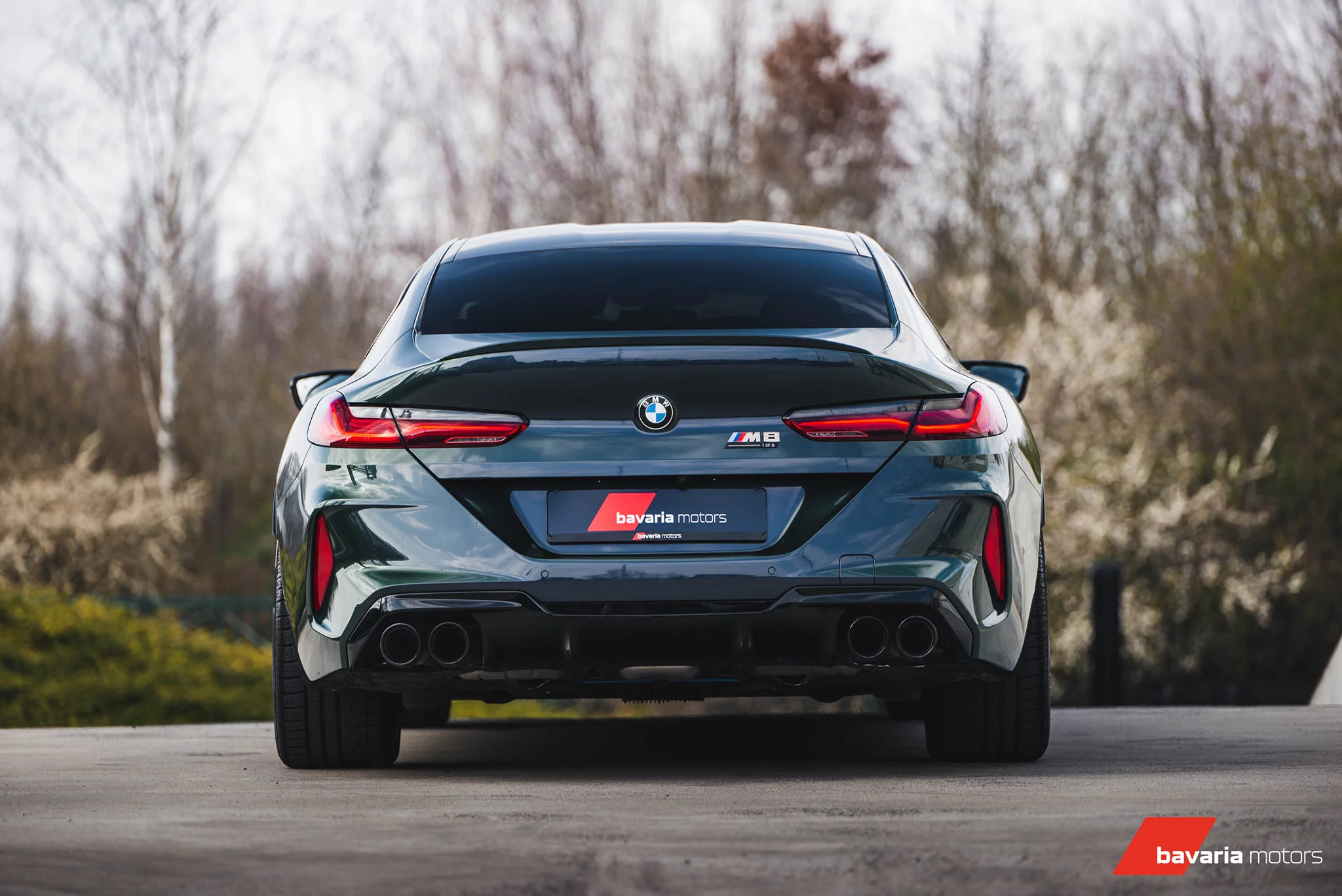 Aurora Diamond Green BMW M8