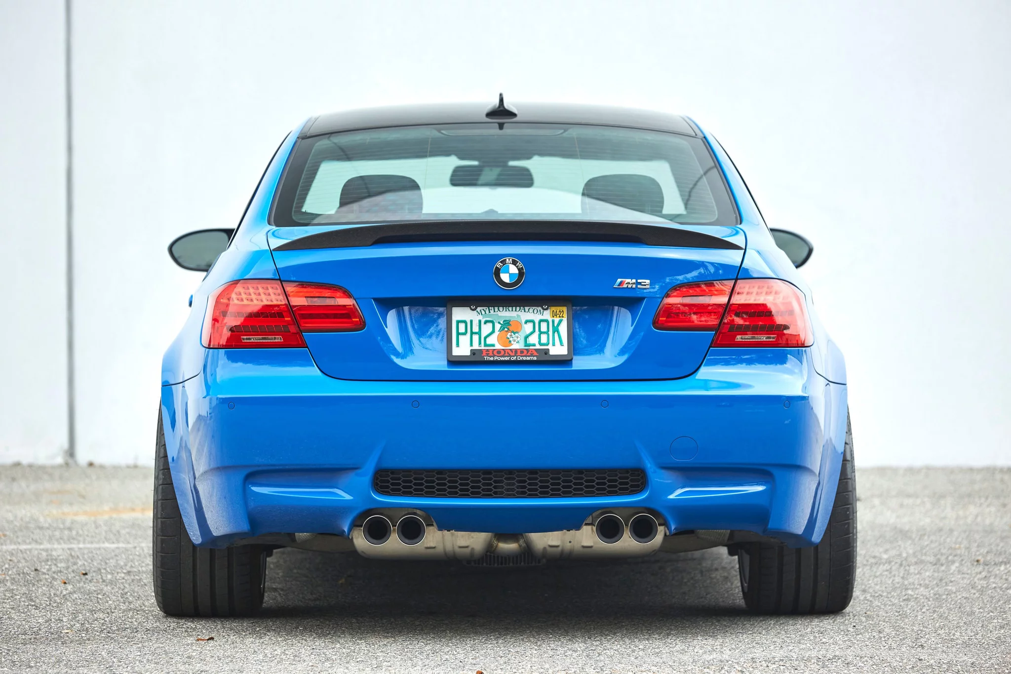 Santorini Blue BMW M3