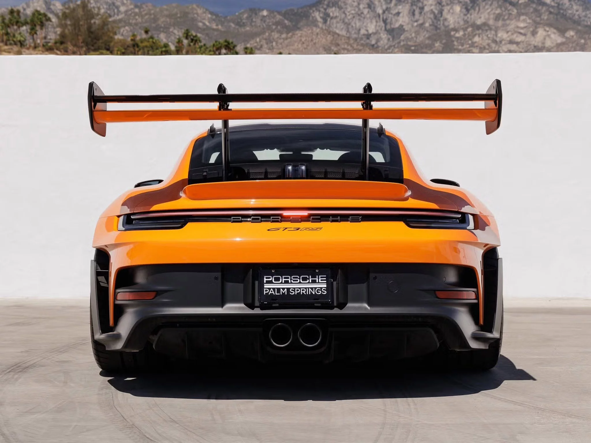 Pastel Orange Porsche 911 GT3 RS