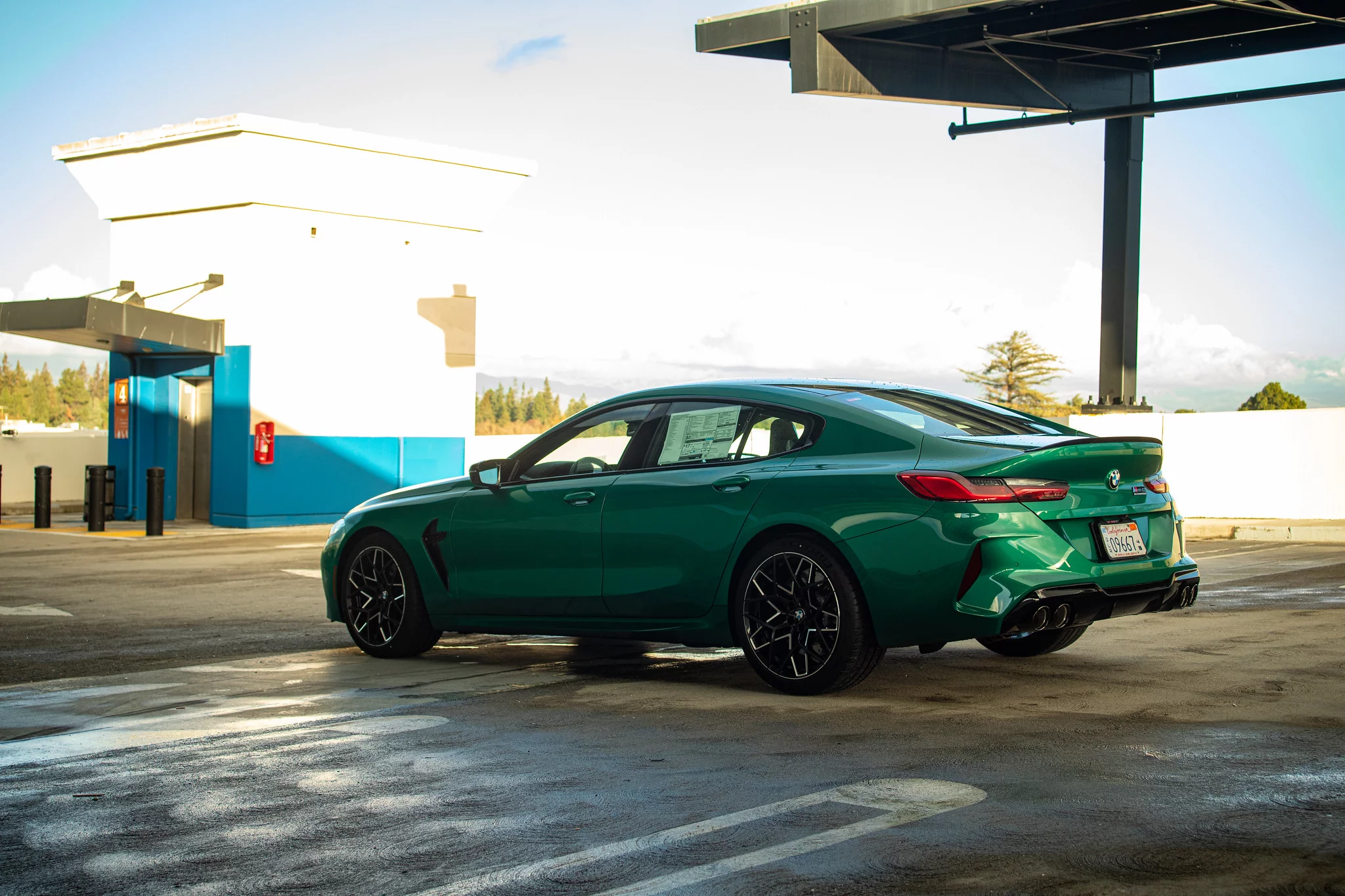 Isle of Man Green BMW M8