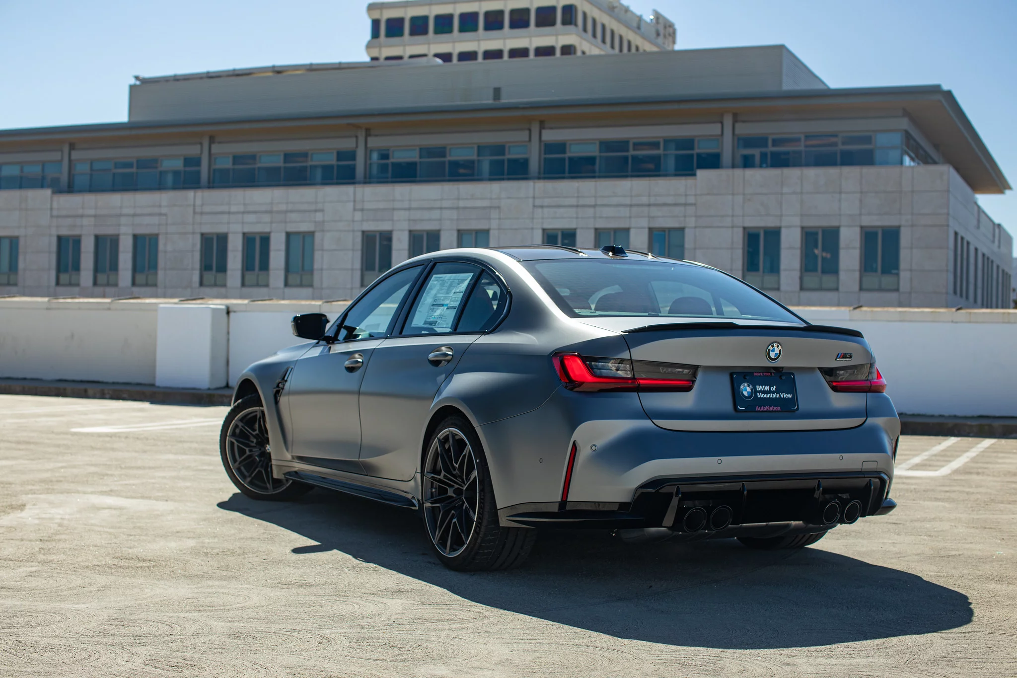 Frozen Pure Grey BMW M3
