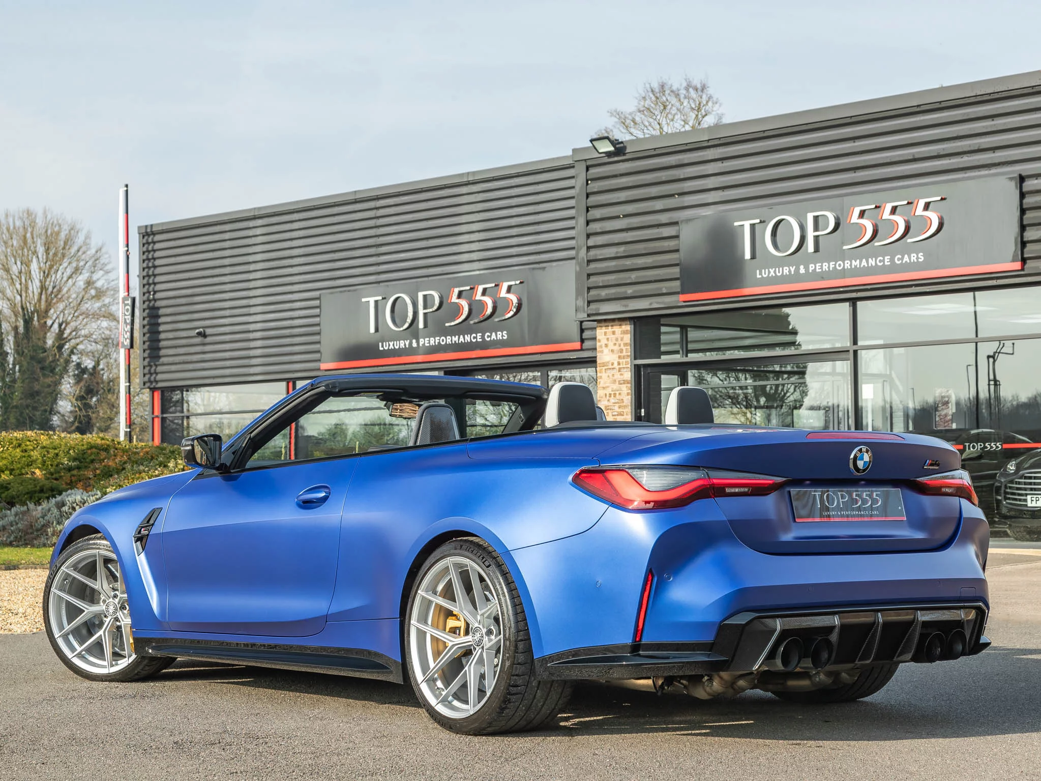 Frozen Portimao Blue BMW M4