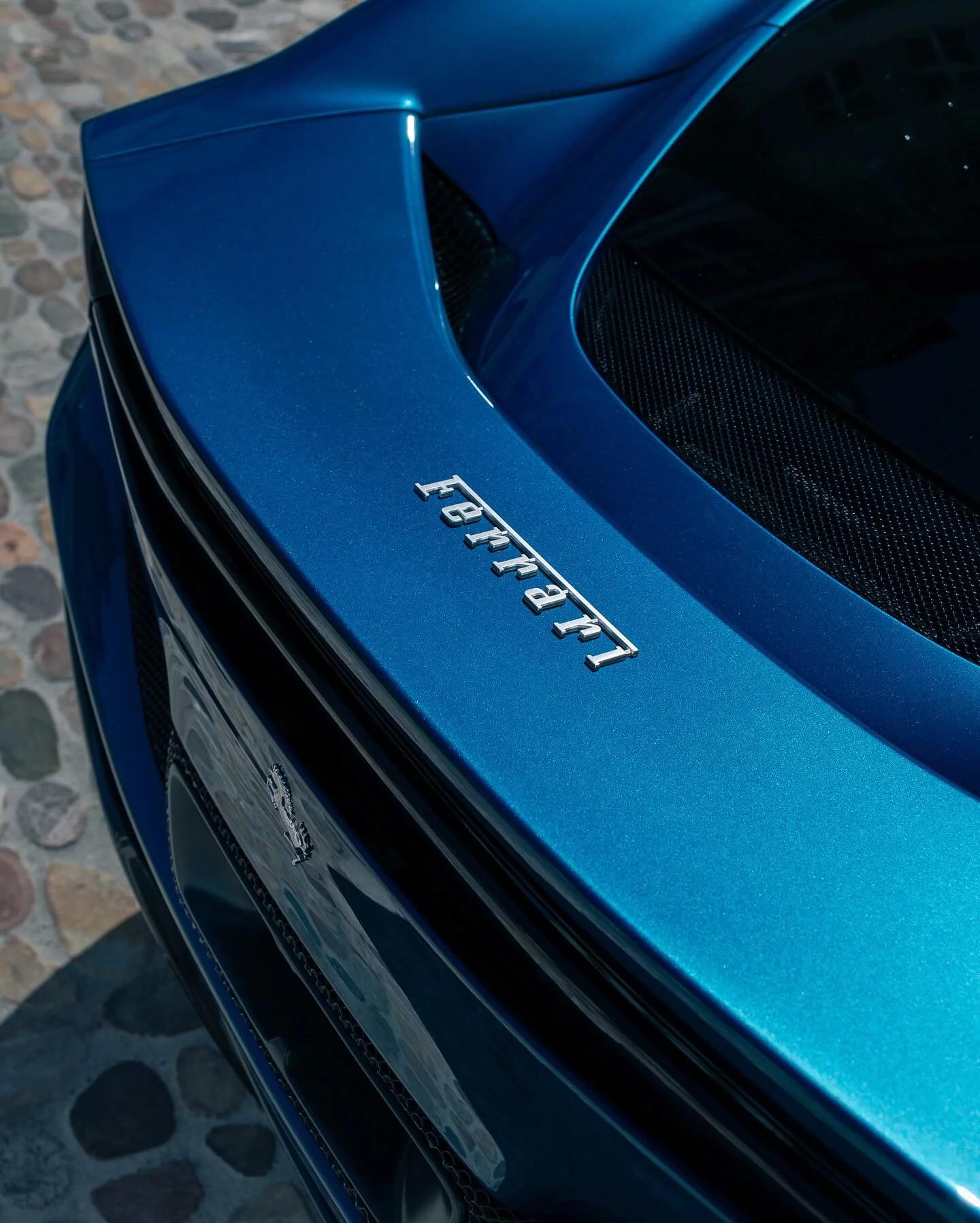 Blu Abu Dhabi Ferrari 296