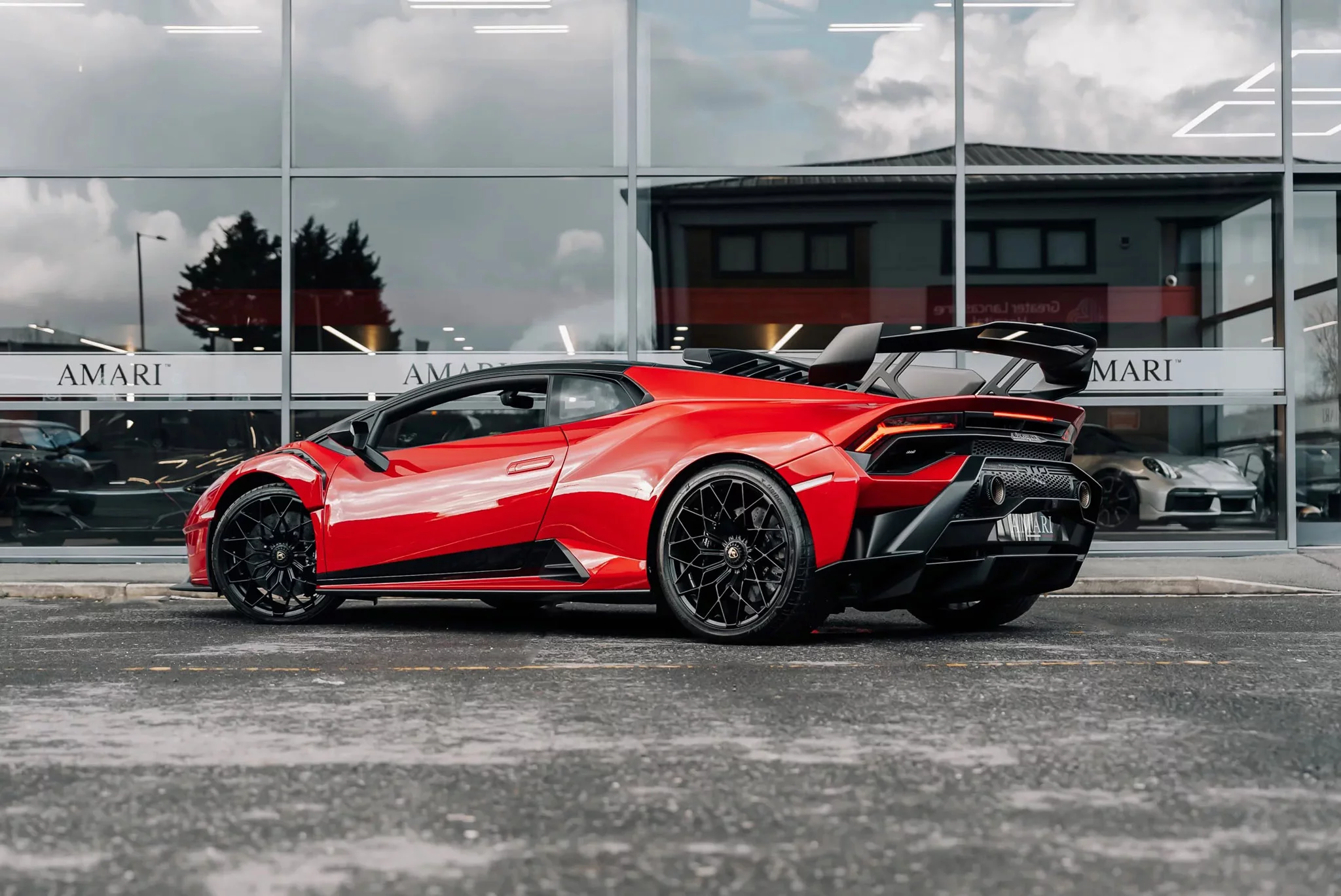 Rosso Bia Lamborghini Huracán