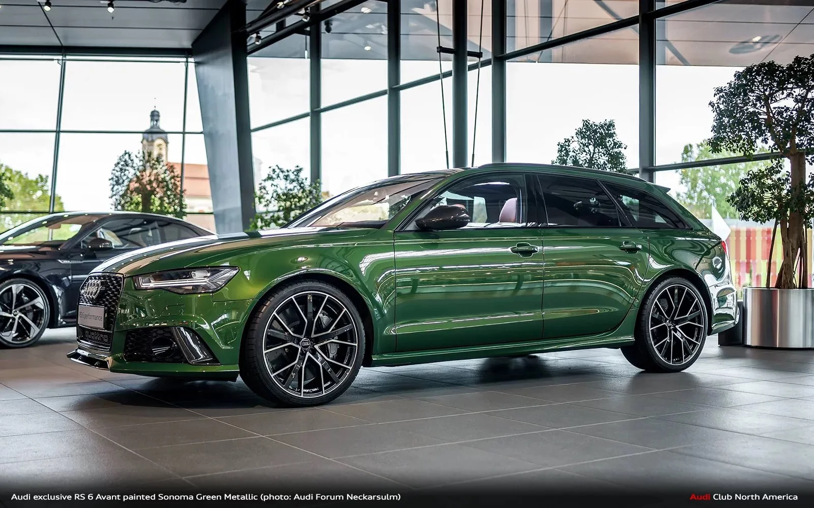 Sonoma Green Audi RS6 Avant