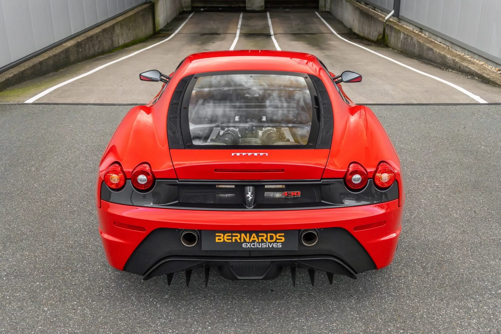 Rosso Corsa Ferrari 430 Scuderia