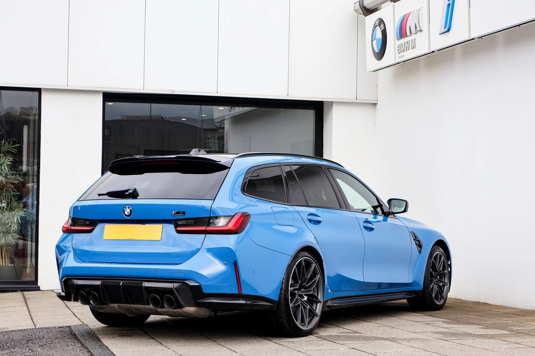 Pure Blue BMW M3
