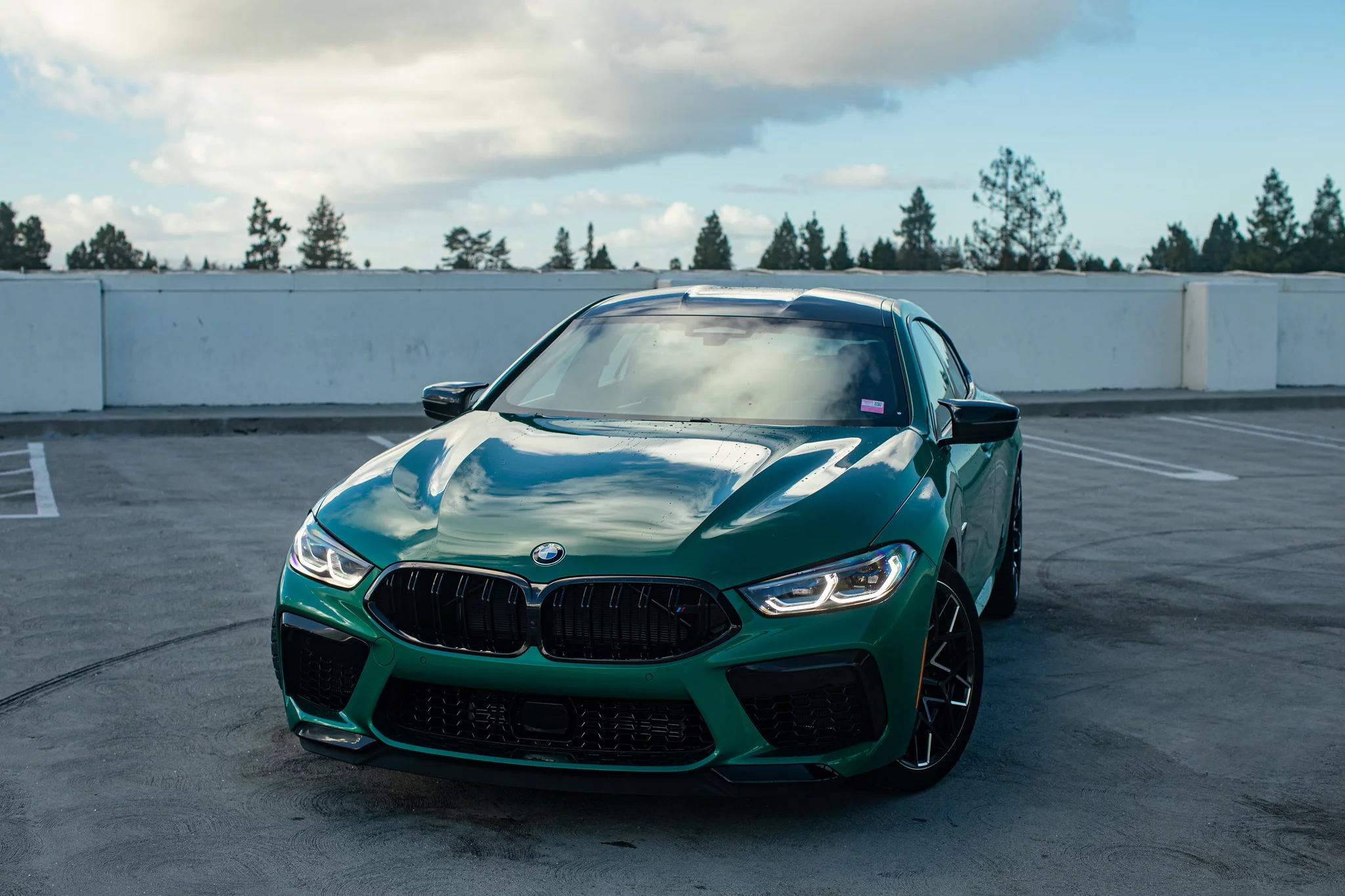 Isle of Man Green BMW M8