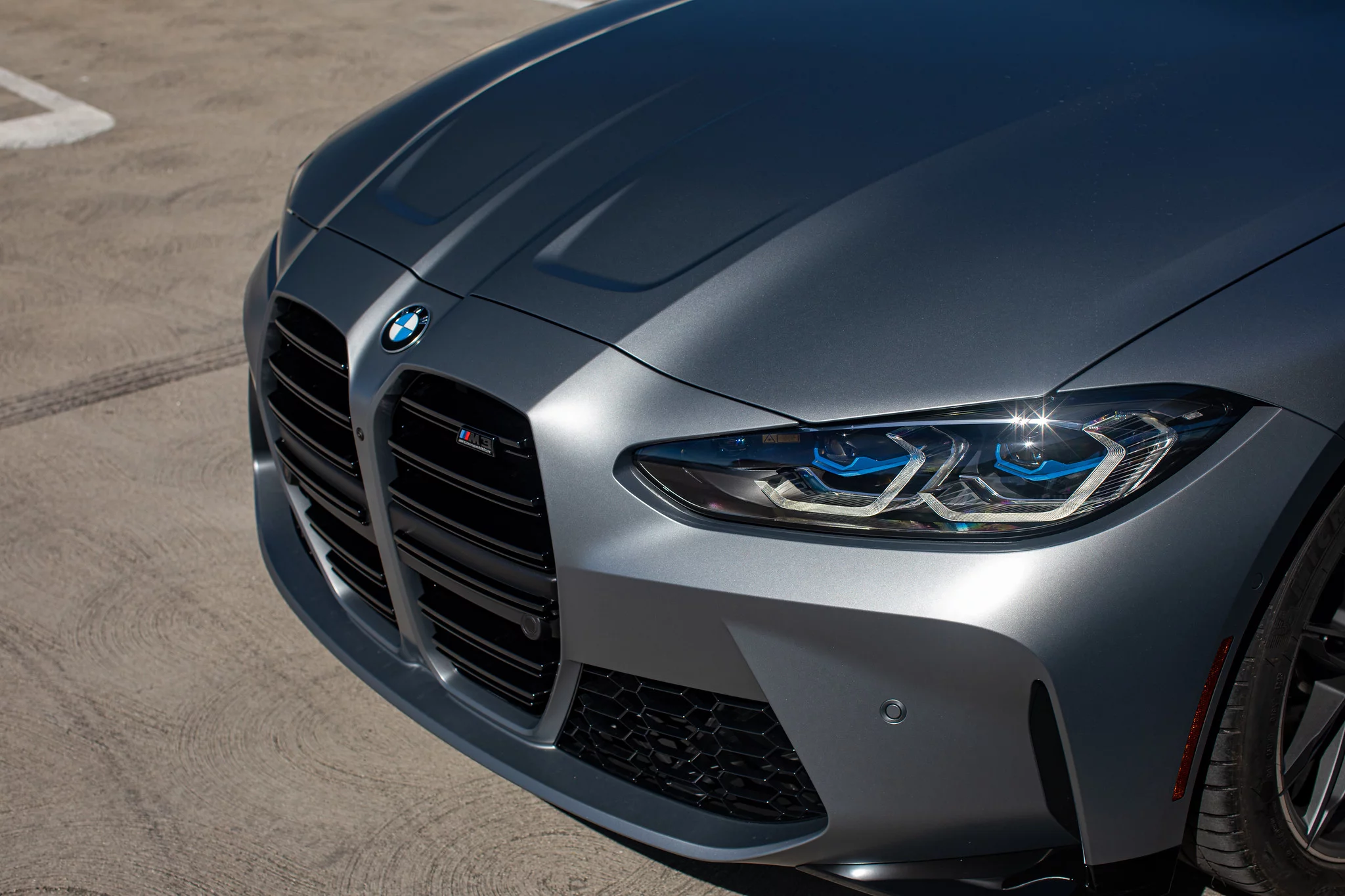 Frozen Pure Grey BMW M3