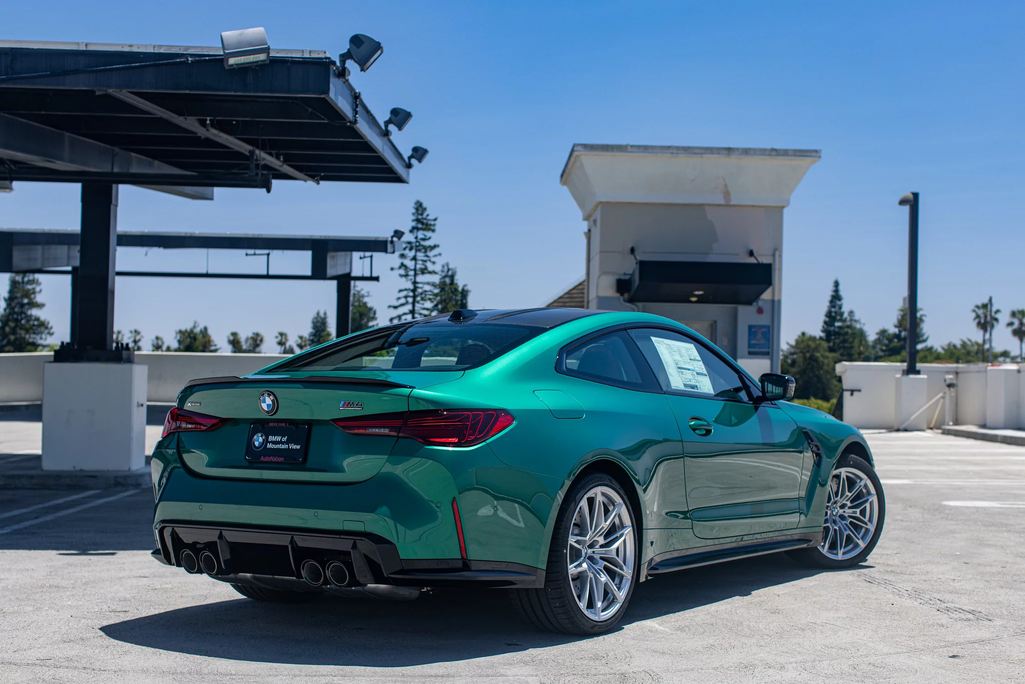 Isle of Man Green BMW M4
