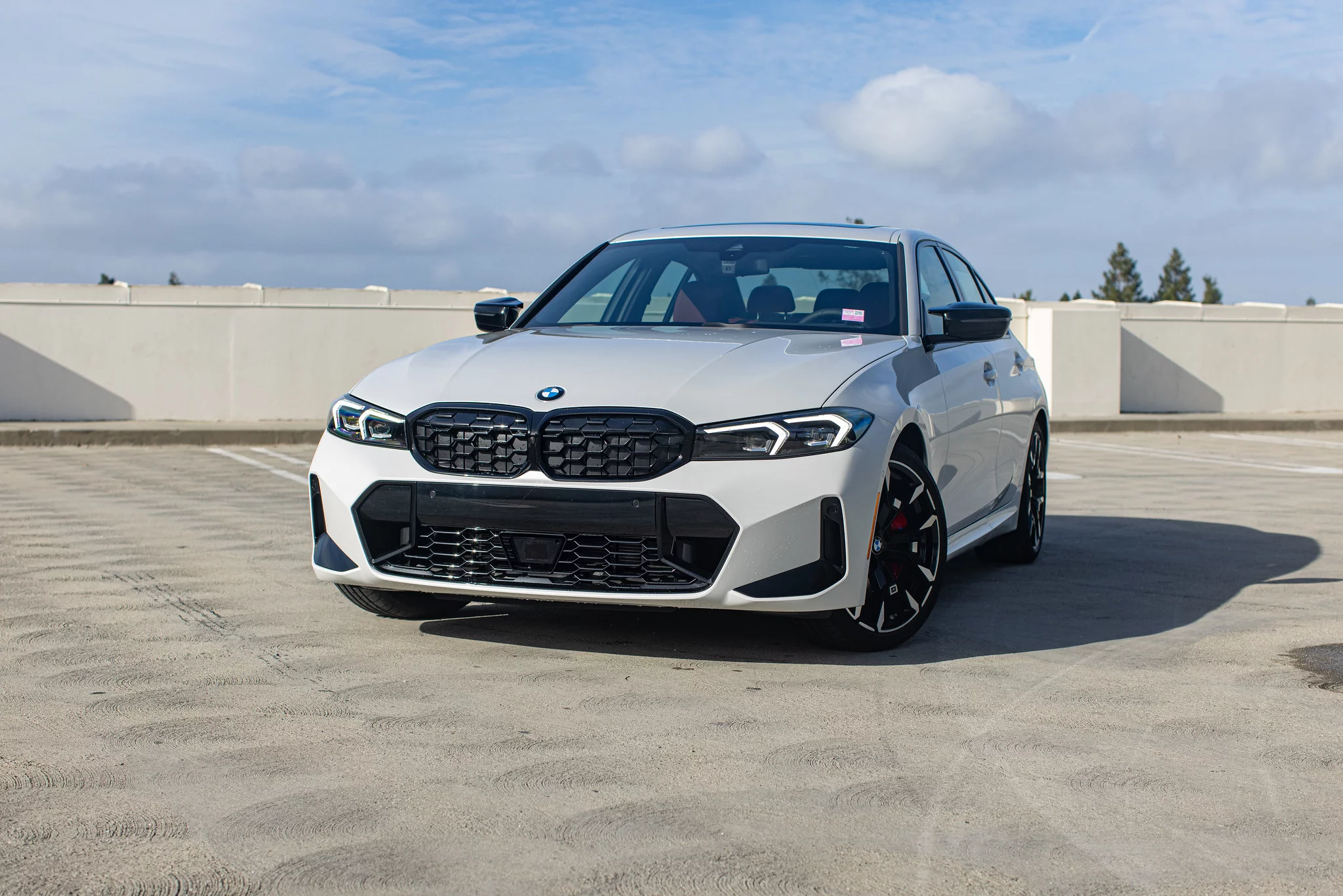 Mineral White BMW 3 Series
