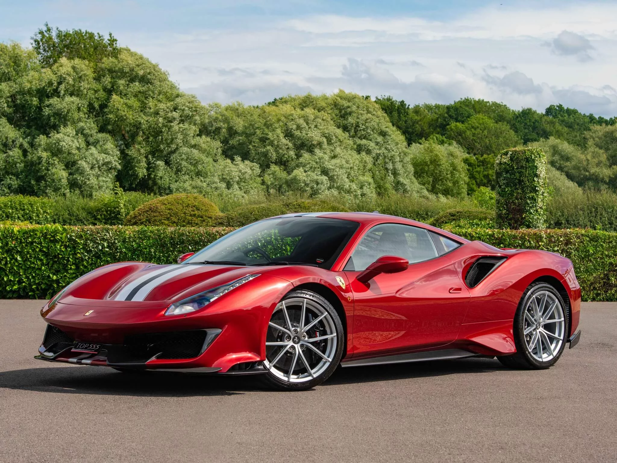Rosso Fiorano Ferrari 488