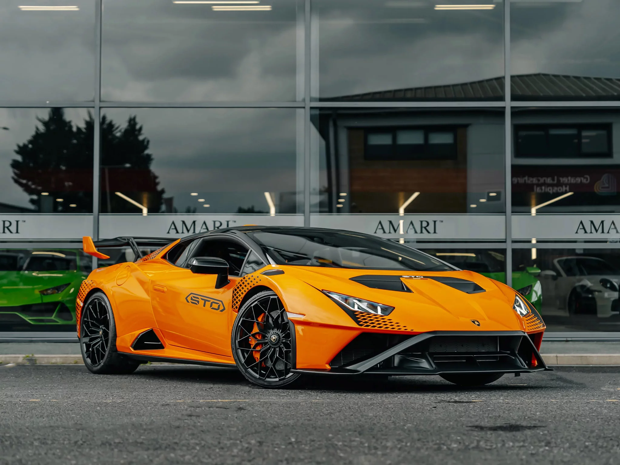 Arancio Borealis Lamborghini Huracán