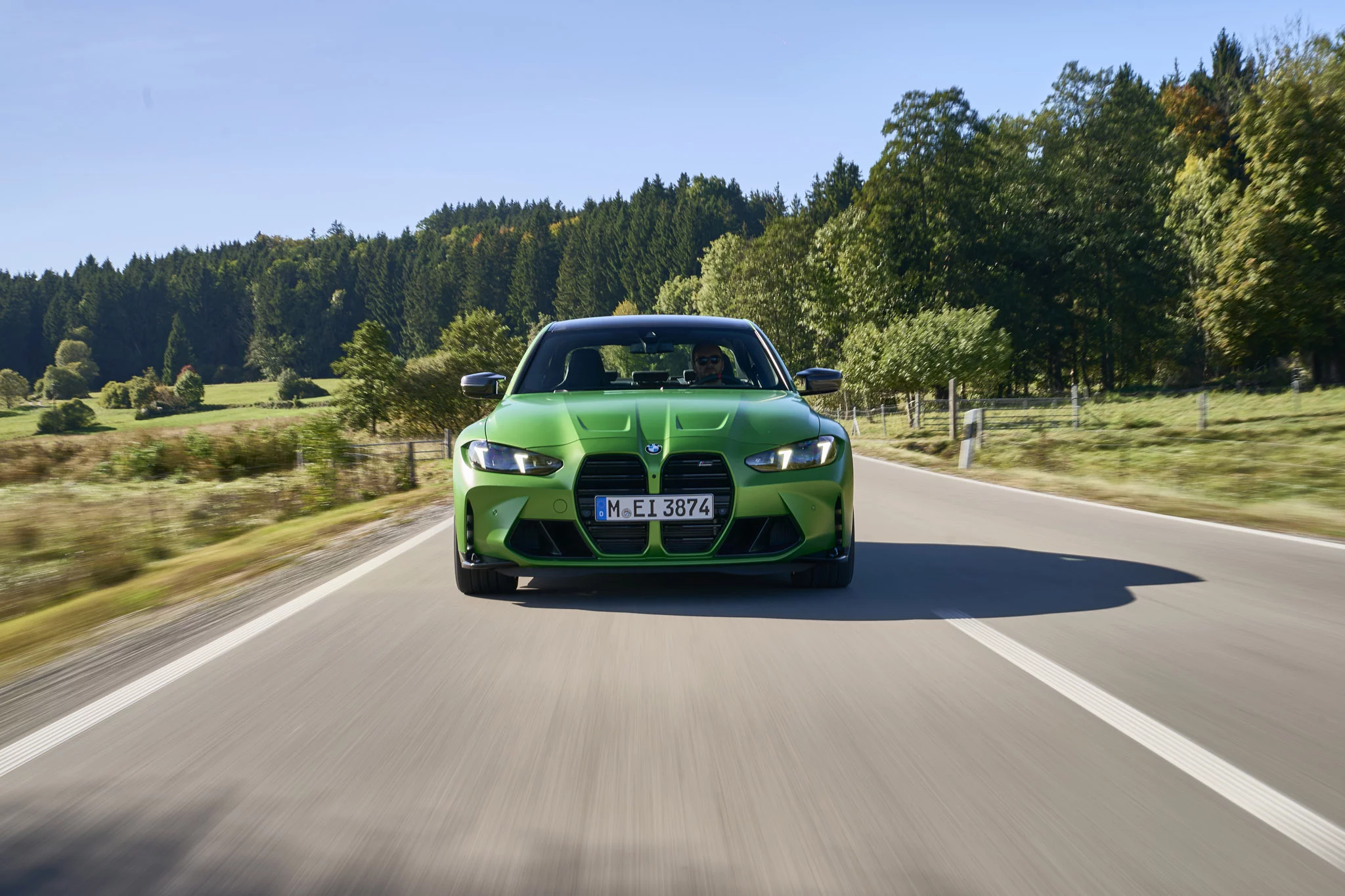 Frozen Tampa Bay Green BMW M3
