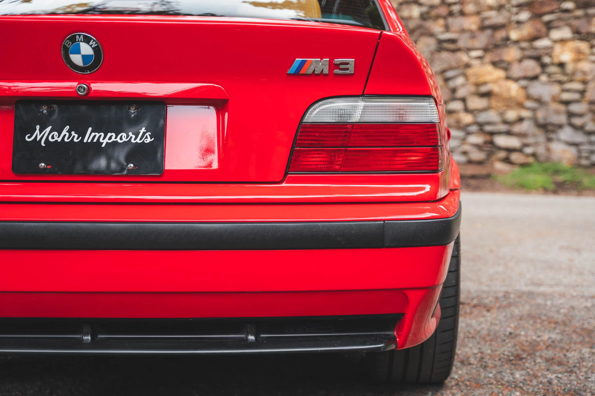 Bright Red BMW M3