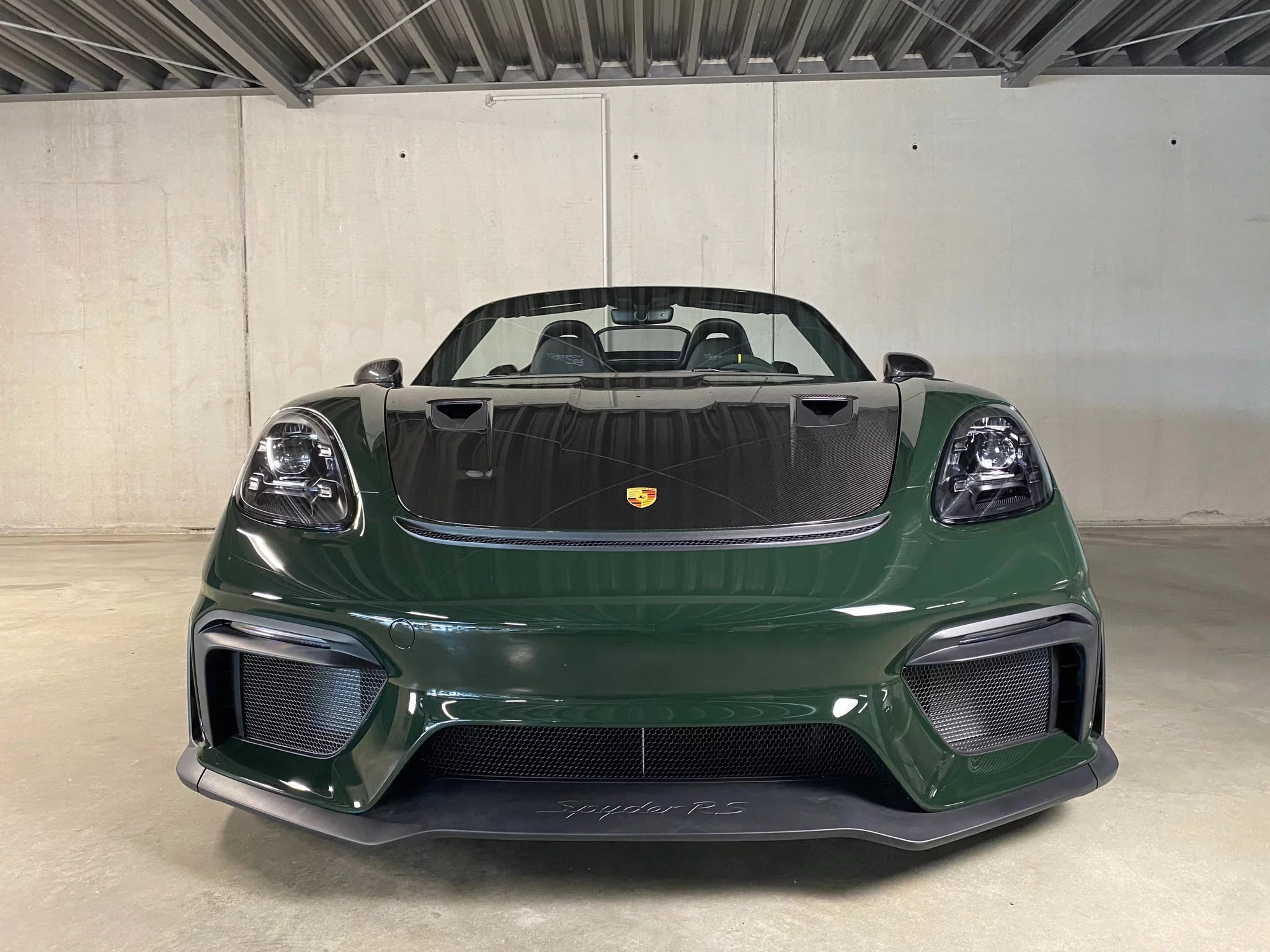 Brewster Green Porsche 718 Spyder RS