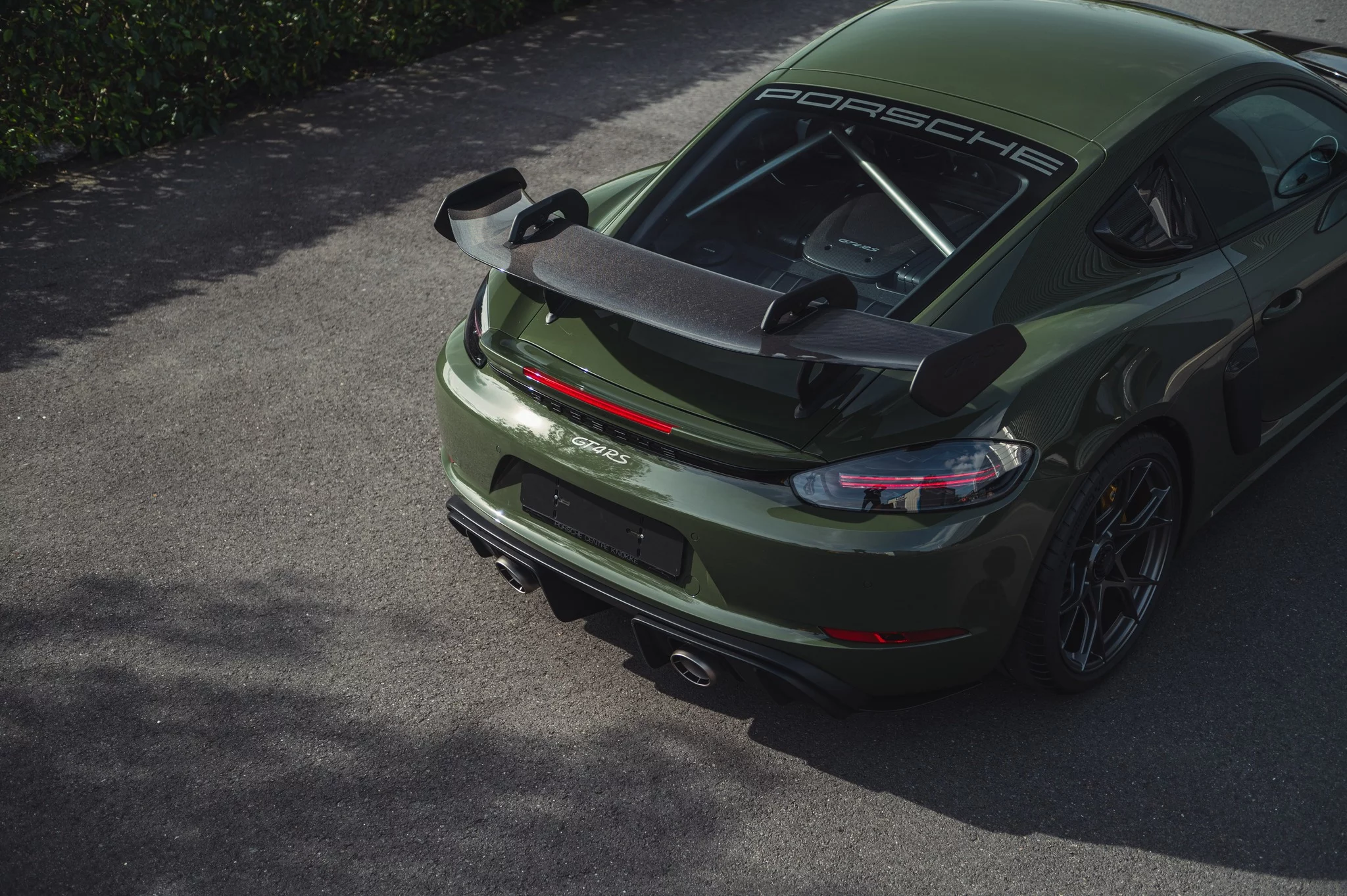 Nato Olive Porsche Cayman GT4 RS