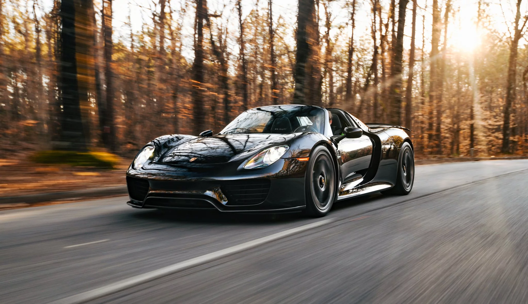 Basalt Black Porsche 918 Spyder