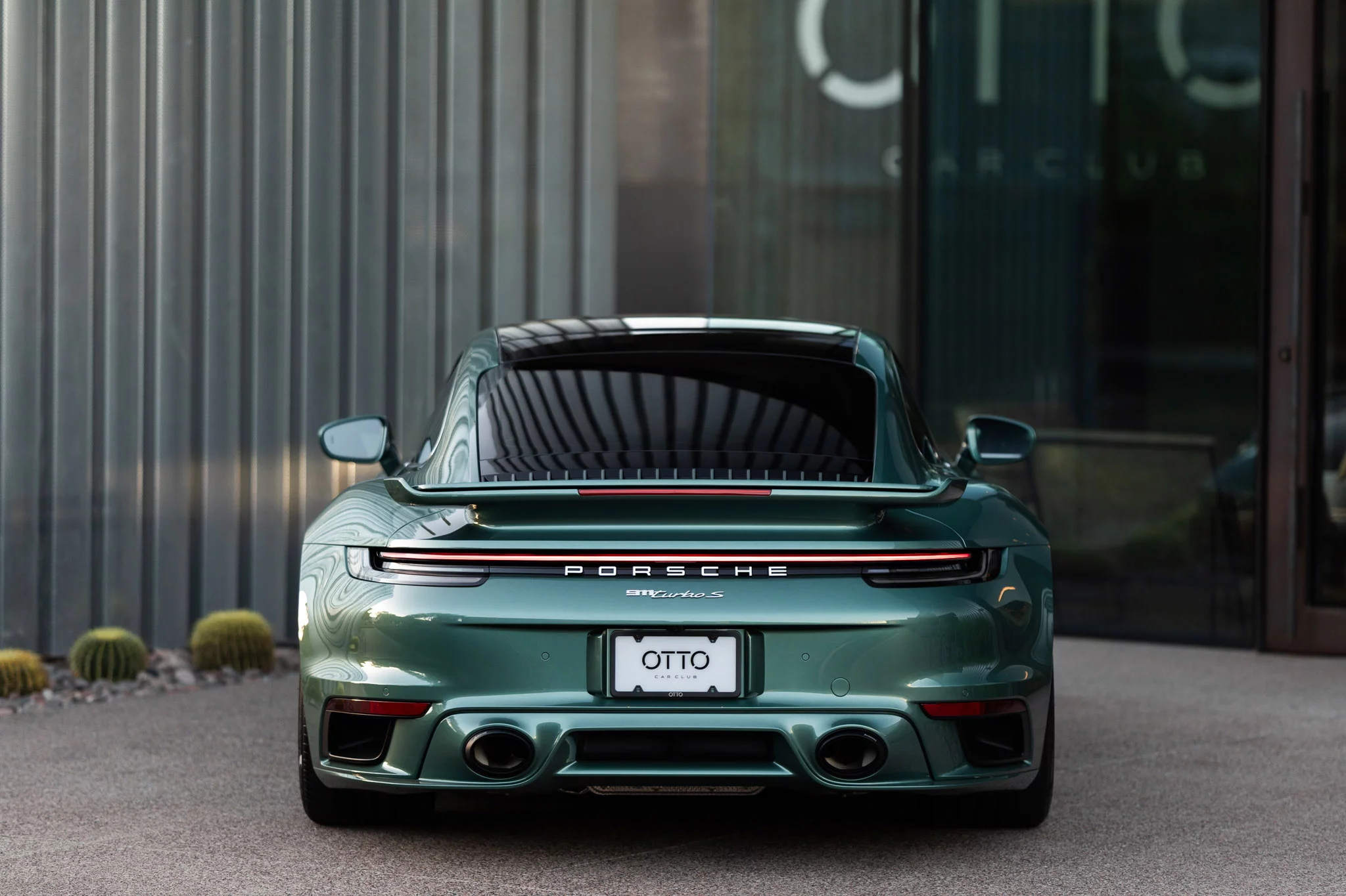 Racing Green Metallic Porsche 911 Turbo