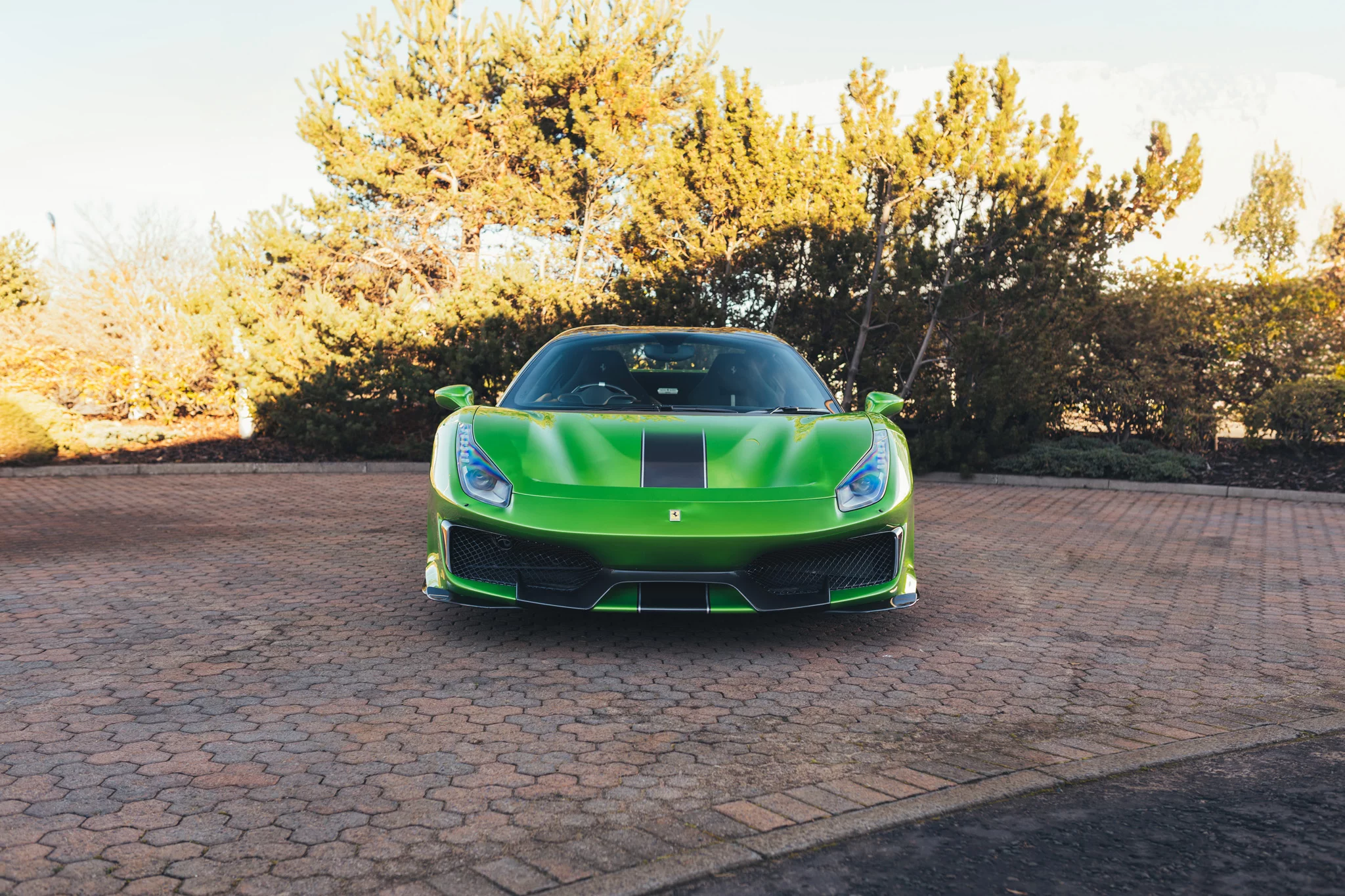 Verde Hy Kers Lucido Ferrari 488