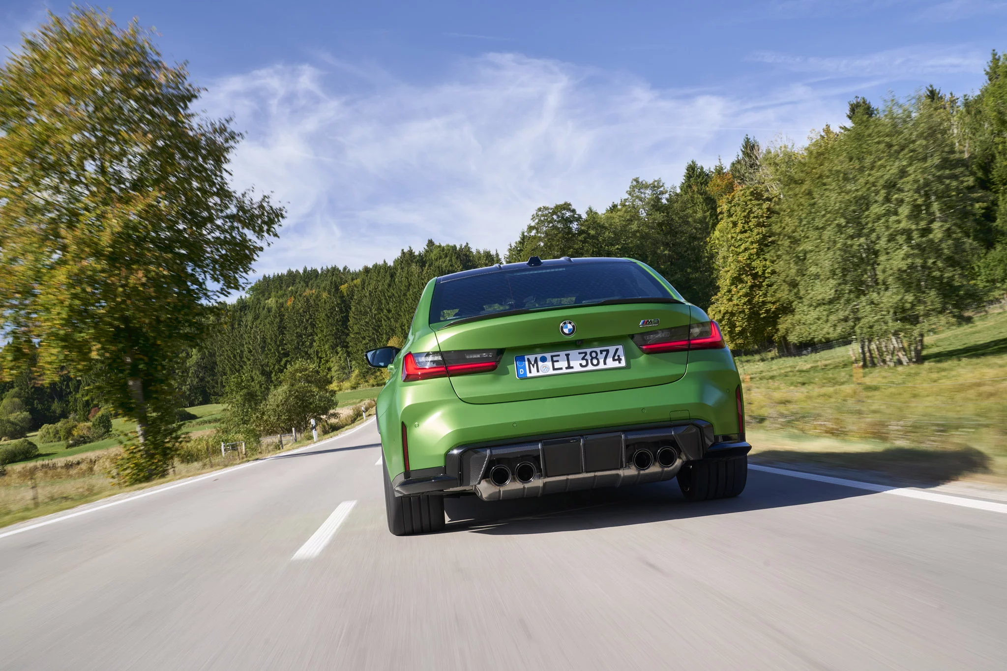 Frozen Tampa Bay Green BMW M3