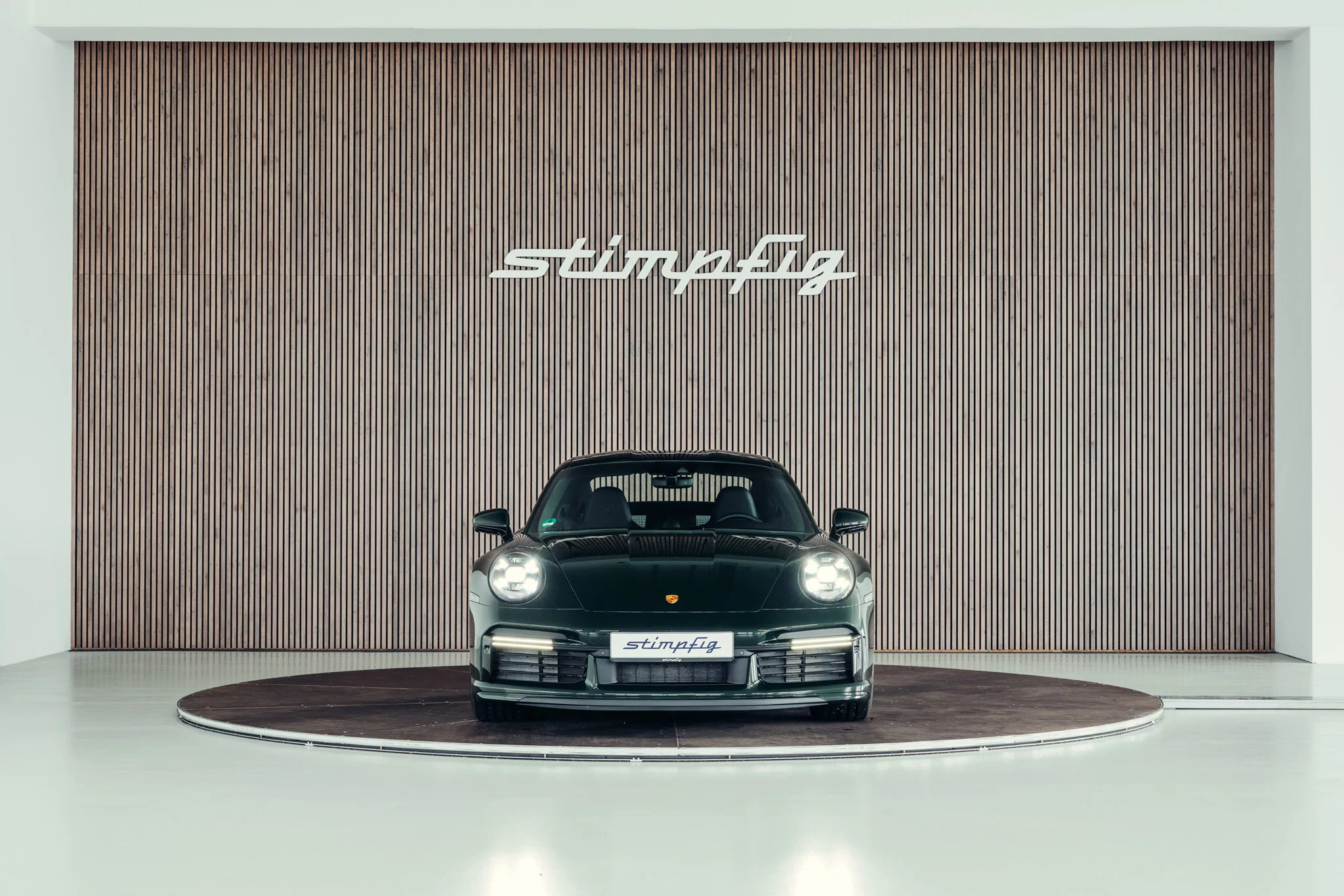 Brewster Green Porsche 911 Sport Classic