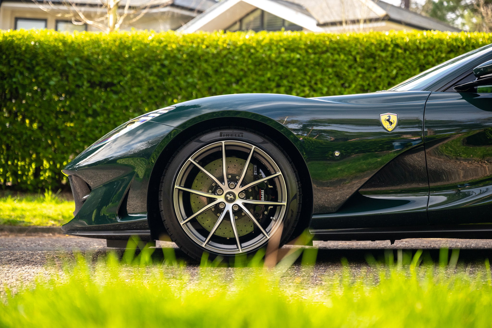 Vernice Per Auto Ferrari Verde British Racing - Barattolo 500ml Pronto All'uso